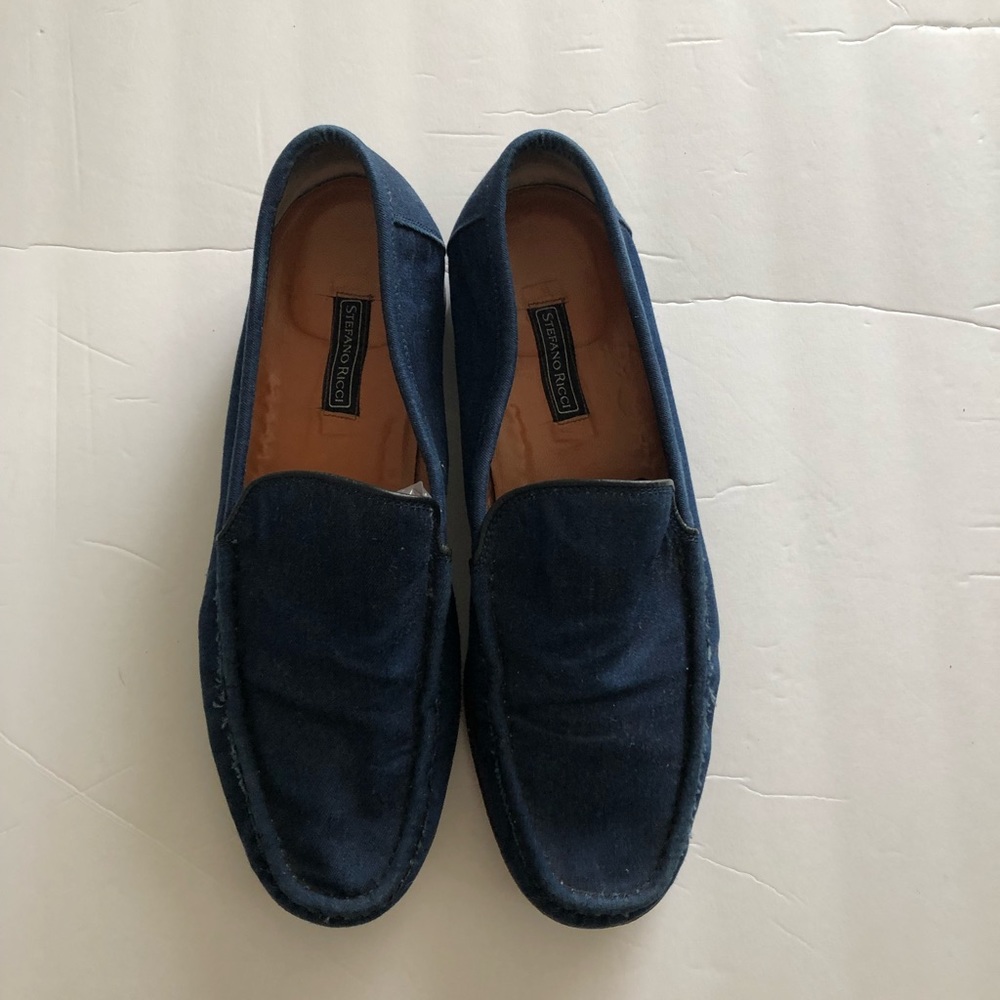 Stefano Ricci Jean and Leather shoes